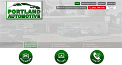 Desktop Screenshot of portlandautomotiveinc.com