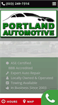Mobile Screenshot of portlandautomotiveinc.com